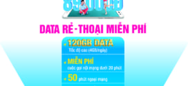 Đăng ký gói VD89P Vinaphone chỉ 89K có 120GB data + Free gọi 1 tháng