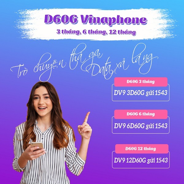 Cách đăng ký D60G Vinaphone chu kỳ dài 