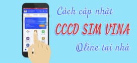 Cách cập nhật CCCD cho sim Vinaphone Online tại nhà cực nhanh
